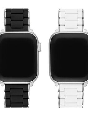 MICHELE Silicone-Wrapped Braclet Apple Watch bands – BRAND NEW. Never Worn